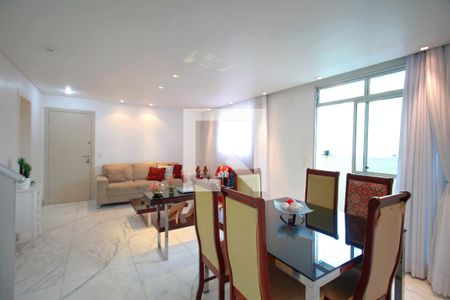 Sala de Jantar de apartamento à venda com 4 quartos, 197m² em Buritis, Belo Horizonte