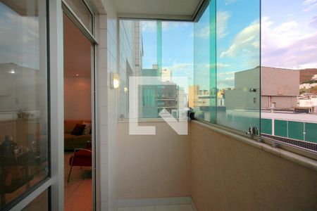 Varanda da Sala de apartamento à venda com 4 quartos, 197m² em Buritis, Belo Horizonte