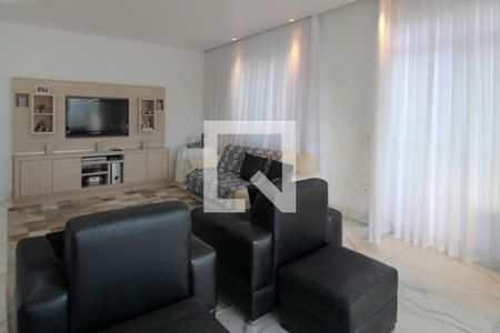 Sala de Estar de apartamento à venda com 4 quartos, 197m² em Buritis, Belo Horizonte
