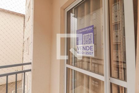 Fachada e Placa de apartamento à venda com 2 quartos, 60m² em Medeiros, Jundiaí