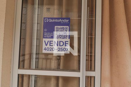 Fachada e Placa de apartamento à venda com 2 quartos, 60m² em Medeiros, Jundiaí