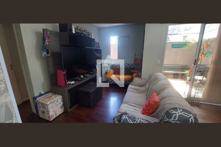 Sala de apartamento à venda com 2 quartos, 105m² em Vila Metalúrgica, Santo André