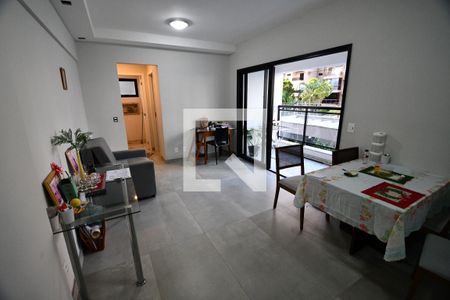 Sala de apartamento à venda com 1 quarto, 49m² em Cambuí, Campinas