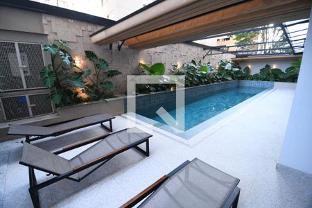 Área comum - Piscina de apartamento à venda com 1 quarto, 49m² em Cambuí, Campinas