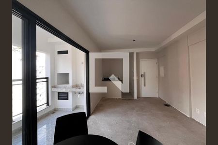 Sala de apartamento à venda com 1 quarto, 49m² em Cambuí, Campinas