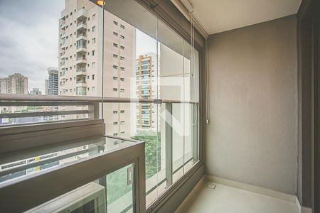 Varanda de kitnet/studio para alugar com 1 quarto, 26m² em Vila Clementino, São Paulo