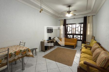 Sala de casa para alugar com 2 quartos, 124m² em Maracanã, Praia Grande