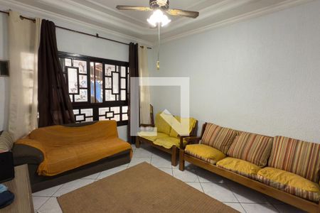 Sala de casa para alugar com 2 quartos, 124m² em Maracanã, Praia Grande