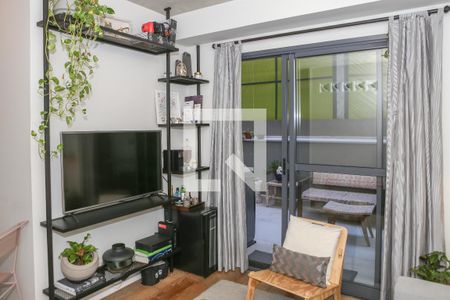 Sala de apartamento à venda com 1 quarto, 53m² em Pompeia, São Paulo