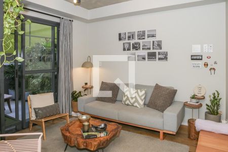 Sala de apartamento à venda com 1 quarto, 53m² em Pompeia, São Paulo