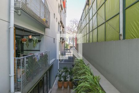 Vista da Sacada de apartamento à venda com 1 quarto, 53m² em Pompeia, São Paulo