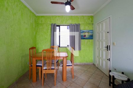 Sala de apartamento para alugar com 1 quarto, 47m² em Aviação, Praia Grande