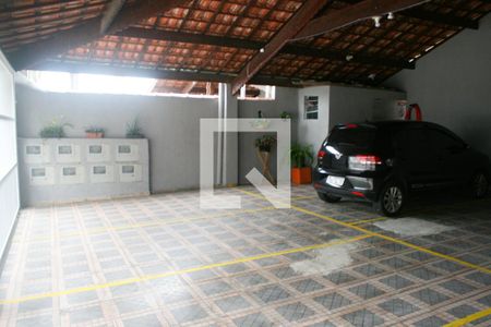Garagem de casa de condomínio para alugar com 1 quarto, 52m² em Maracanã, Praia Grande