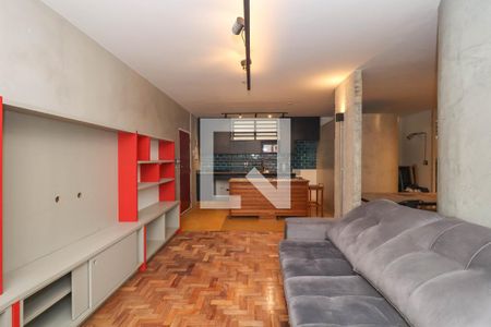 Sala de apartamento para alugar com 2 quartos, 90m² em Pinheiros, São Paulo