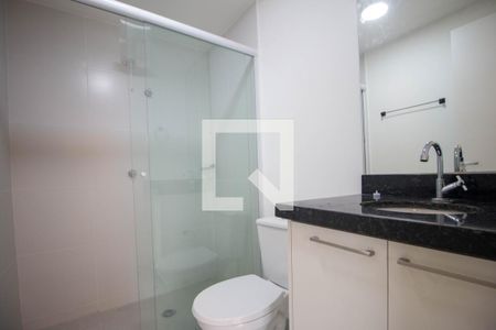Banheiro de apartamento para alugar com 1 quarto, 26m² em Santo Amaro, São Paulo