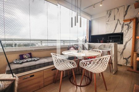 Varanda da Sala de apartamento para alugar com 3 quartos, 103m² em Santana, São Paulo