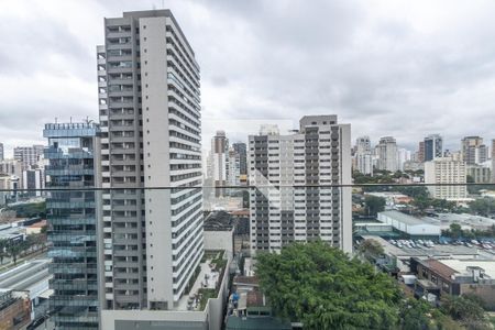 Vista da Sacada de apartamento à venda com 1 quarto, 90m² em Vila Olímpia, São Paulo