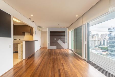 Sala de apartamento à venda com 1 quarto, 90m² em Vila Olímpia, São Paulo