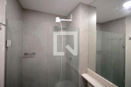 Banheiro de apartamento para alugar com 1 quarto, 42m² em Barro Preto, Belo Horizonte