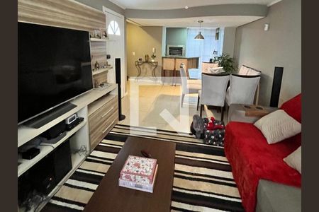 Sala de casa de condomínio para alugar com 4 quartos, 177m² em Jardim Itu, Porto Alegre