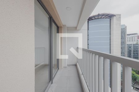 Varanda de kitnet/studio para alugar com 1 quarto, 44m² em Pinheiros, São Paulo