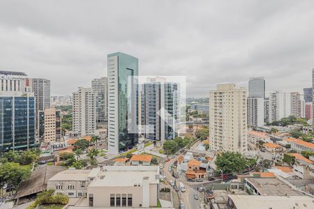 Vista da Varanda de kitnet/studio para alugar com 1 quarto, 44m² em Pinheiros, São Paulo