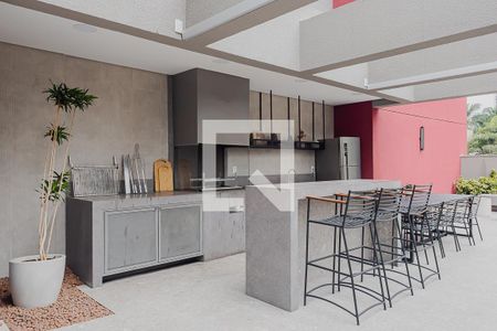 Churrasqueira de kitnet/studio para alugar com 1 quarto, 44m² em Pinheiros, São Paulo