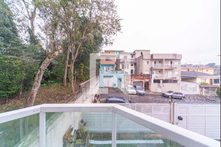 Varanda da Sala de casa de condomínio para alugar com 3 quartos, 123m² em Jardim Vila Rica, Santo André