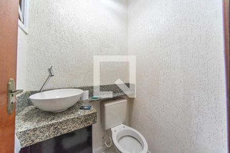 Lavabo de casa de condomínio para alugar com 3 quartos, 123m² em Jardim Vila Rica, Santo André