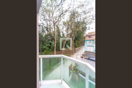 Varanda da Sala de casa de condomínio para alugar com 3 quartos, 123m² em Jardim Vila Rica, Santo André