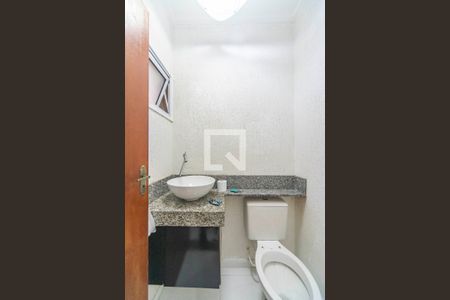 Lavabo de casa de condomínio para alugar com 3 quartos, 123m² em Jardim Vila Rica, Santo André