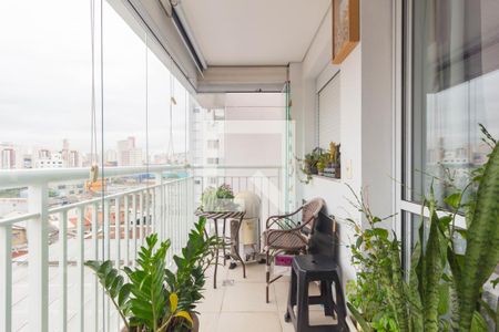 Varanda de apartamento à venda com 1 quarto, 46m² em Brás, São Paulo