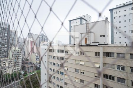 Vista da Varanda da Sala de apartamento à venda com 2 quartos, 50m² em Bela Vista, São Paulo