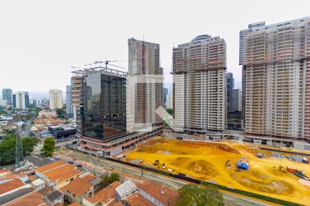 Varanda vista de kitnet/studio para alugar com 1 quarto, 26m² em Jardim das Acacias, São Paulo