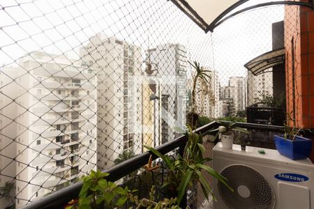 Varanda da Sala de apartamento para alugar com 2 quartos, 155m² em Vila Olímpia, São Paulo