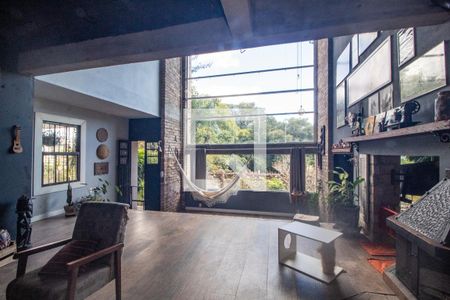 Sala de casa à venda com 3 quartos, 312m² em Vila Nova, Porto Alegre