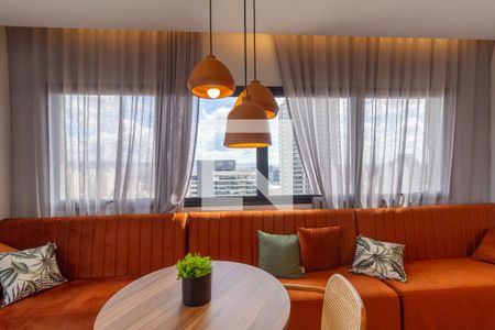 Área comum - Espaço Gourmet de kitnet/studio para alugar com 1 quarto, 30m² em Pompeia, São Paulo