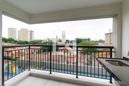 Varanda gourmet de apartamento à venda com 2 quartos, 73m² em Vila Independencia, São Paulo
