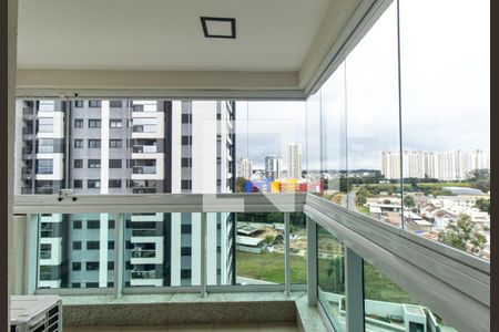 Varanda da Sala de apartamento para alugar com 2 quartos, 62m² em Cidade Industrial de Curitiba, Curitiba
