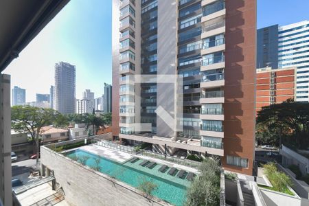 Vista do Varanda do Studio  de kitnet/studio à venda com 1 quarto, 24m² em Brooklin, São Paulo