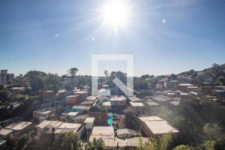 Vista Sala de apartamento à venda com 3 quartos, 92m² em Teresópolis, Porto Alegre