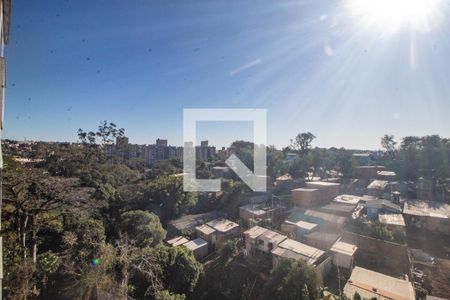 Vista Sala de apartamento à venda com 3 quartos, 92m² em Teresópolis, Porto Alegre