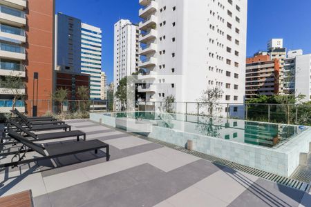 Área comum - Piscina de kitnet/studio à venda com 1 quarto, 24m² em Brooklin, São Paulo
