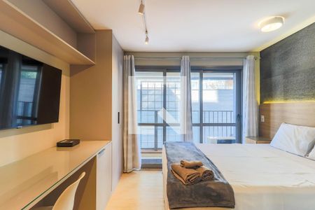 Sala/Quarto de kitnet/studio à venda com 1 quarto, 24m² em Brooklin, São Paulo