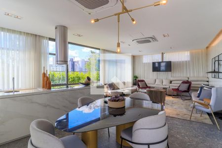 Área comum  de kitnet/studio à venda com 1 quarto, 24m² em Brooklin, São Paulo