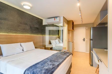 Sala/Quarto de kitnet/studio à venda com 1 quarto, 24m² em Brooklin, São Paulo