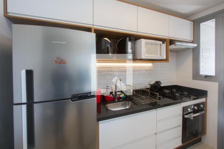 Cozinha de apartamento à venda com 1 quarto, 55m² em Chácara Santo Antônio (zona Sul), São Paulo