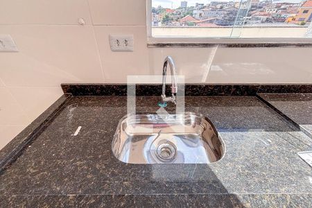 Sala/Cozinha de apartamento para alugar com 2 quartos, 80m² em Vila Dalila, São Paulo