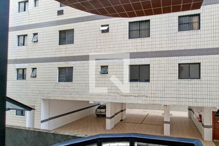 Sacada da Sala de apartamento para alugar com 1 quarto, 58m² em Guilhermina, Praia Grande