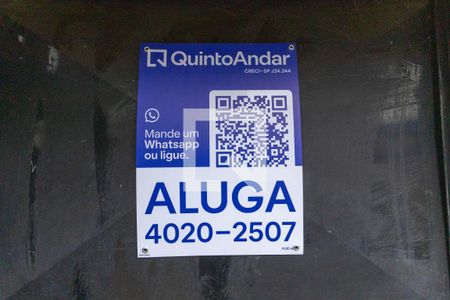 Placa QR de kitnet/studio para alugar com 1 quarto, 32m² em Vila Cordeiro, São Paulo